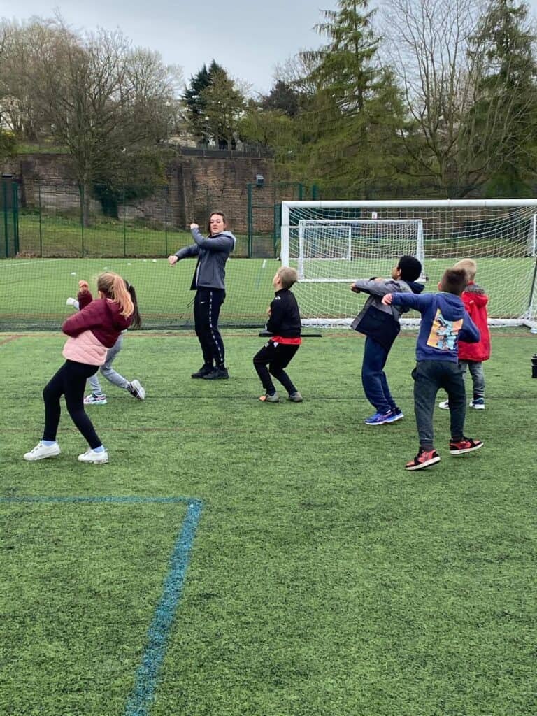 learners playing in a group